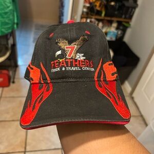Seven Feathers Casino Gas station hat